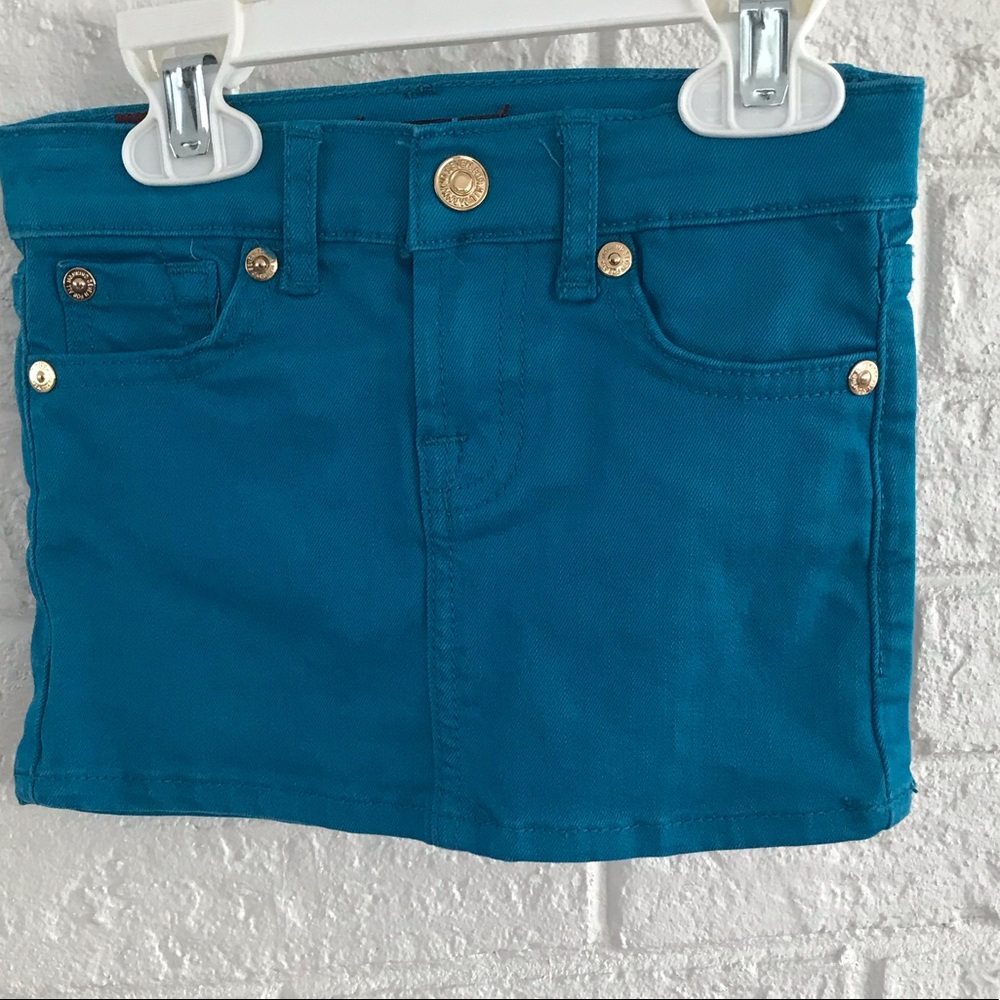 2T 7 For All Mankind mini skirt
